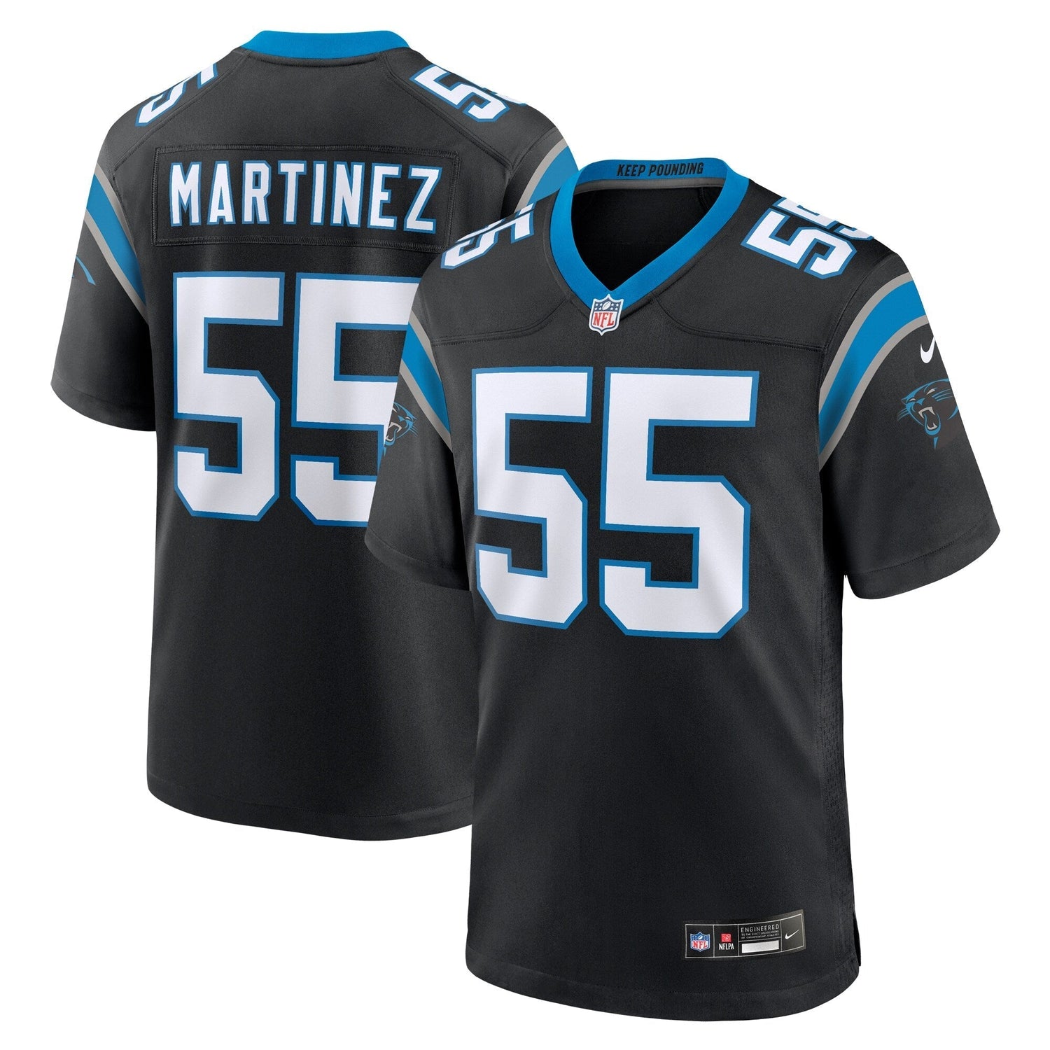 Blake Martinez Carolina Panthers Nike Game Jersey - Black