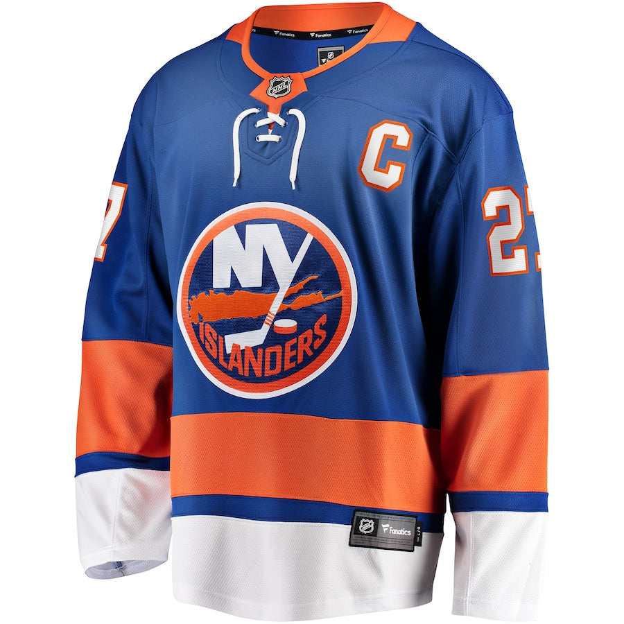 Anders Lee New York Islanders Home Captain Patch Breakaway Jersey - Royal