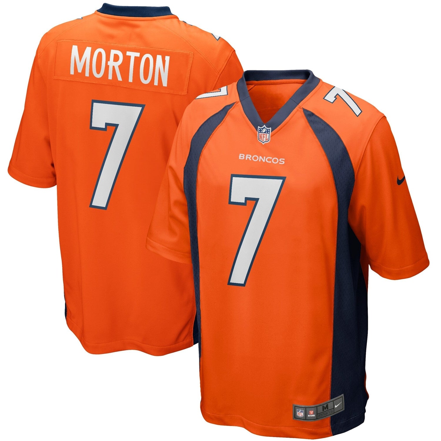 Craig Morton Denver Broncos Nike Game Retired Jersey - Orange