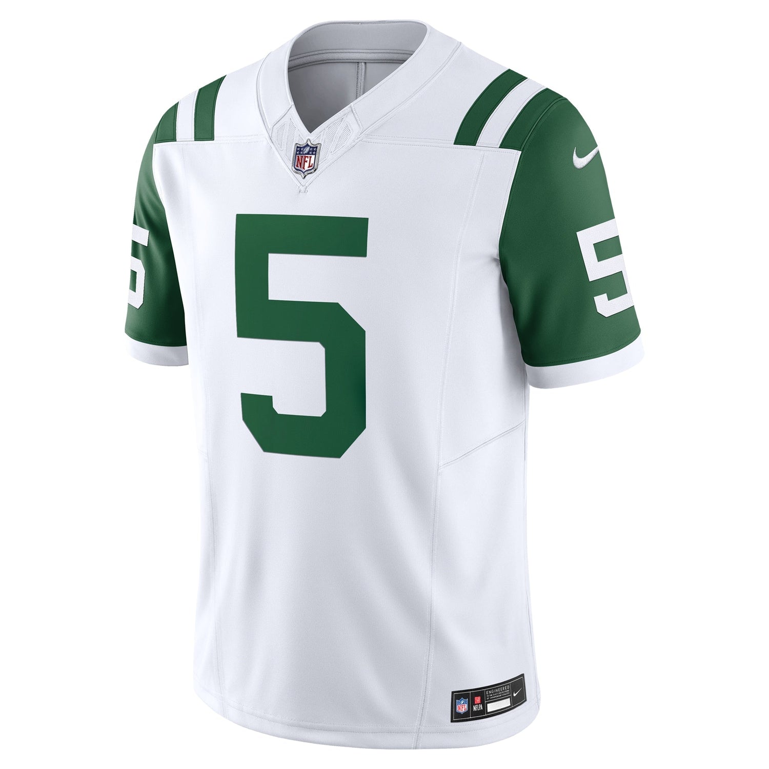 Garrett Wilson New York Jets Nike Classic Alternate Vapor F.U.S.E. Limited Jersey - White