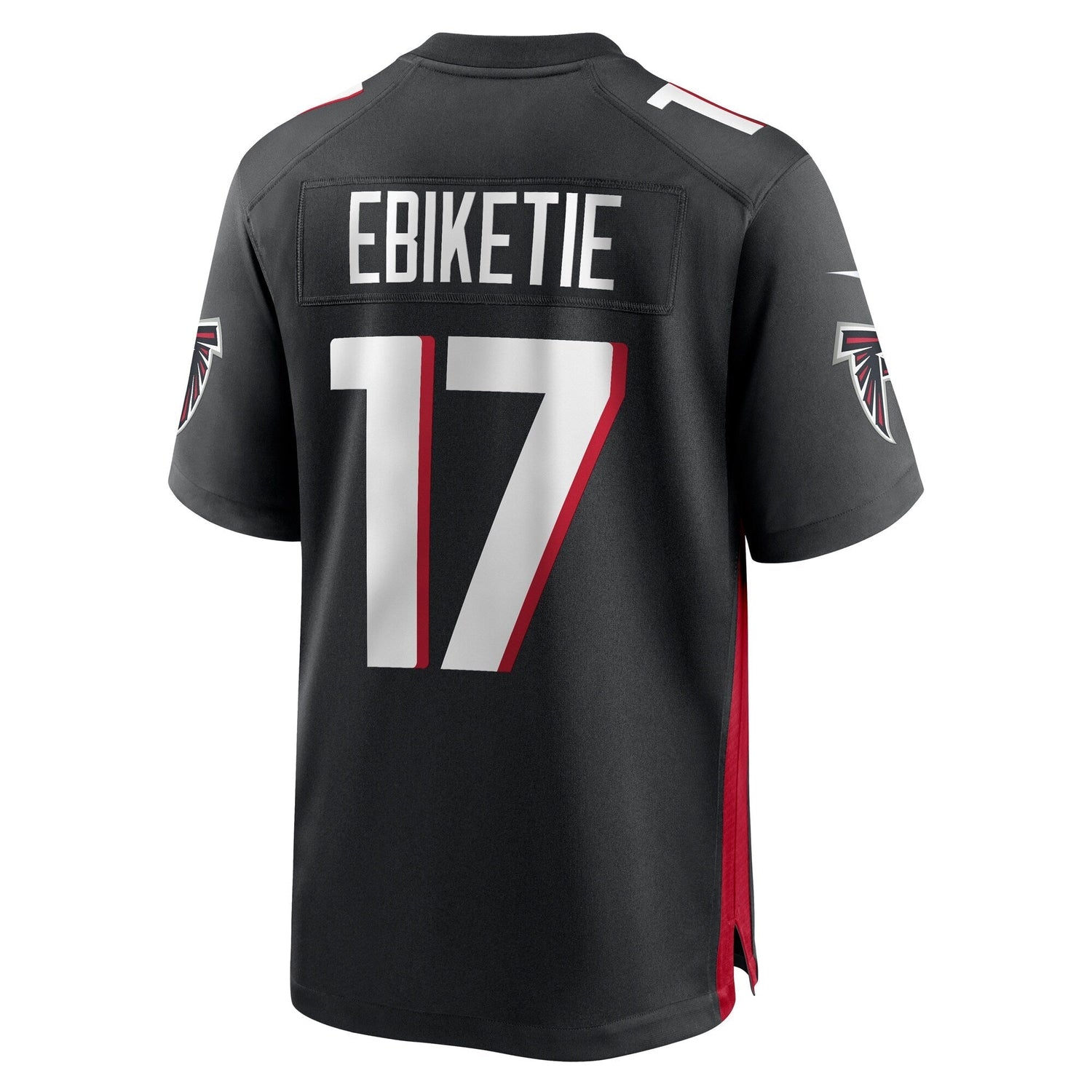 Arnold Ebiketie Atlanta Falcons Nike Team Game Jersey - Black