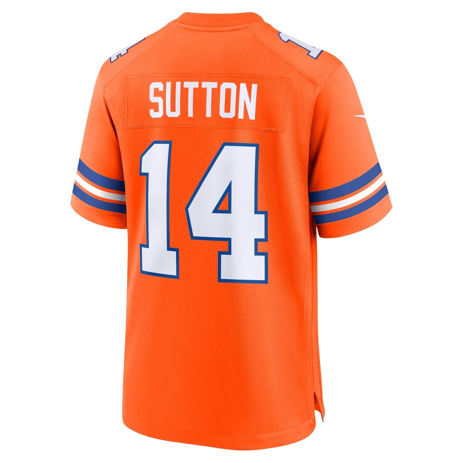 Courtland Sutton Denver Broncos Nike Mile High Collection 1977 Throwback Game Jersey - Orange