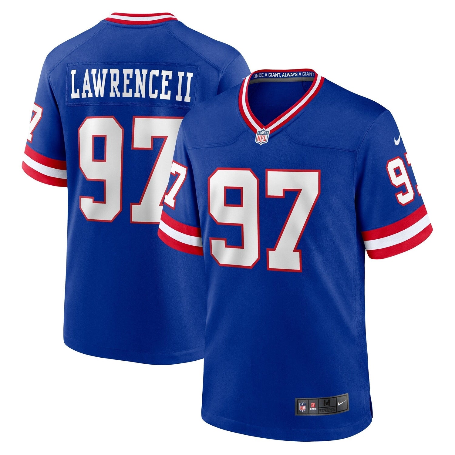 Dexter Lawrence II New York Giants Nike Classic Game Jersey - Royal