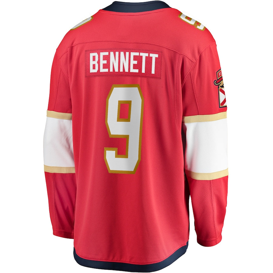 Sam Bennett Florida Panthers Home Breakaway Jersey - Red