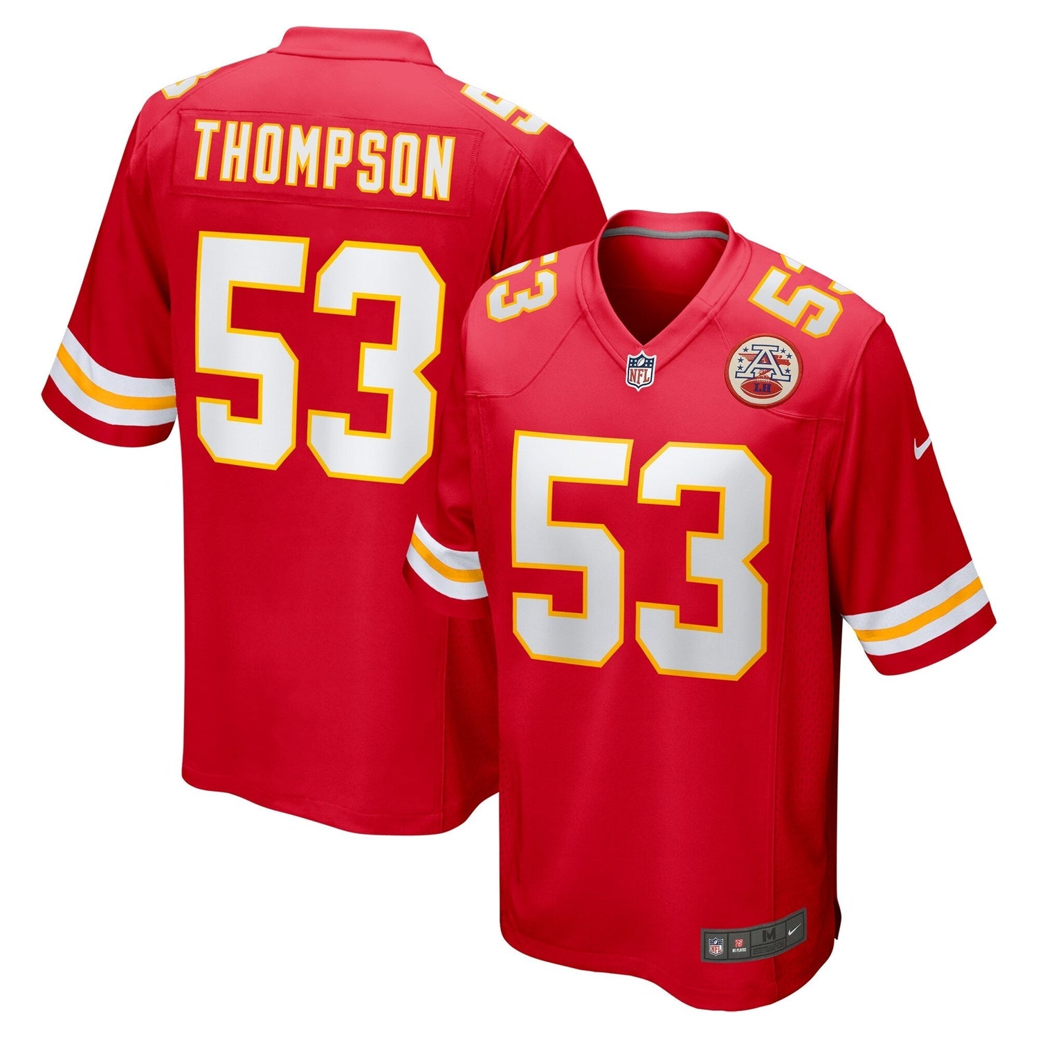 BJ Thompson Kansas City Chiefs Nike Game Jersey - Red