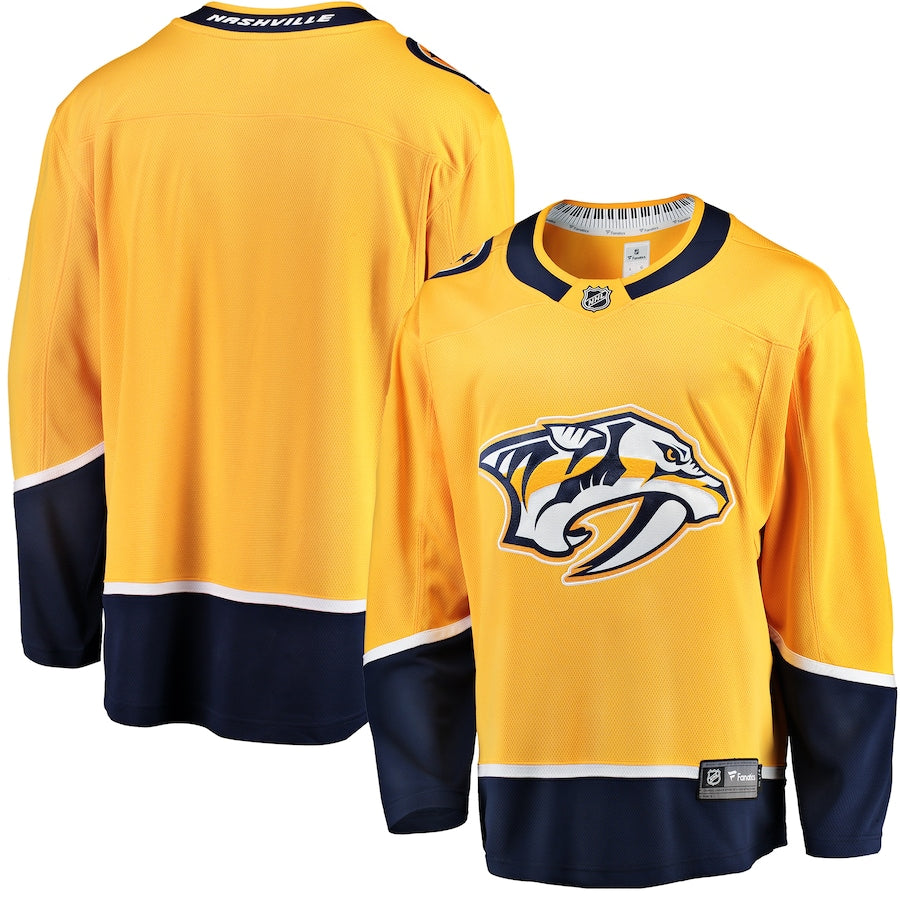 Nashville Predators Breakaway Home Jersey - Gold