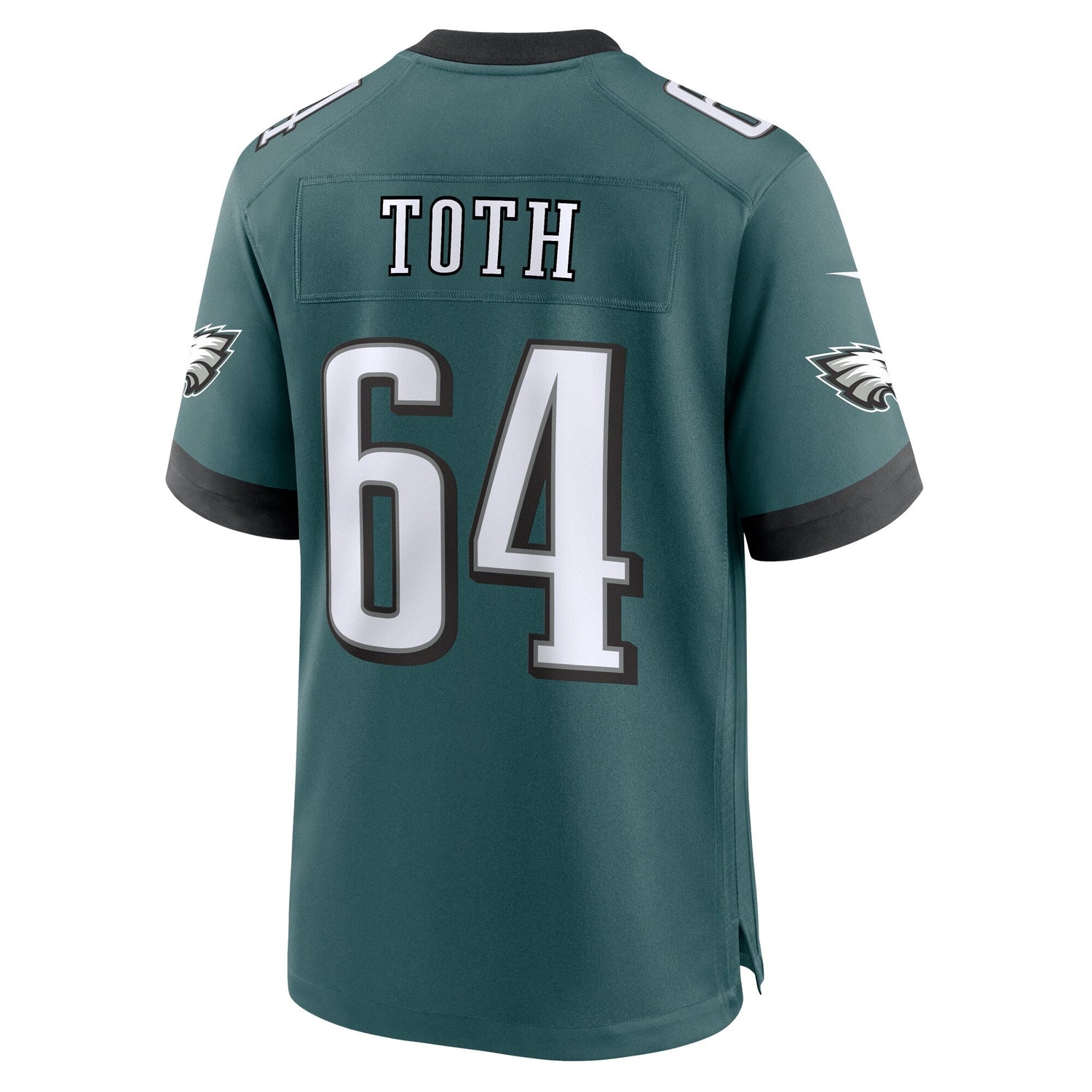 Brett Toth Philadelphia Eagles Nike Game Jersey - Midnight Green
