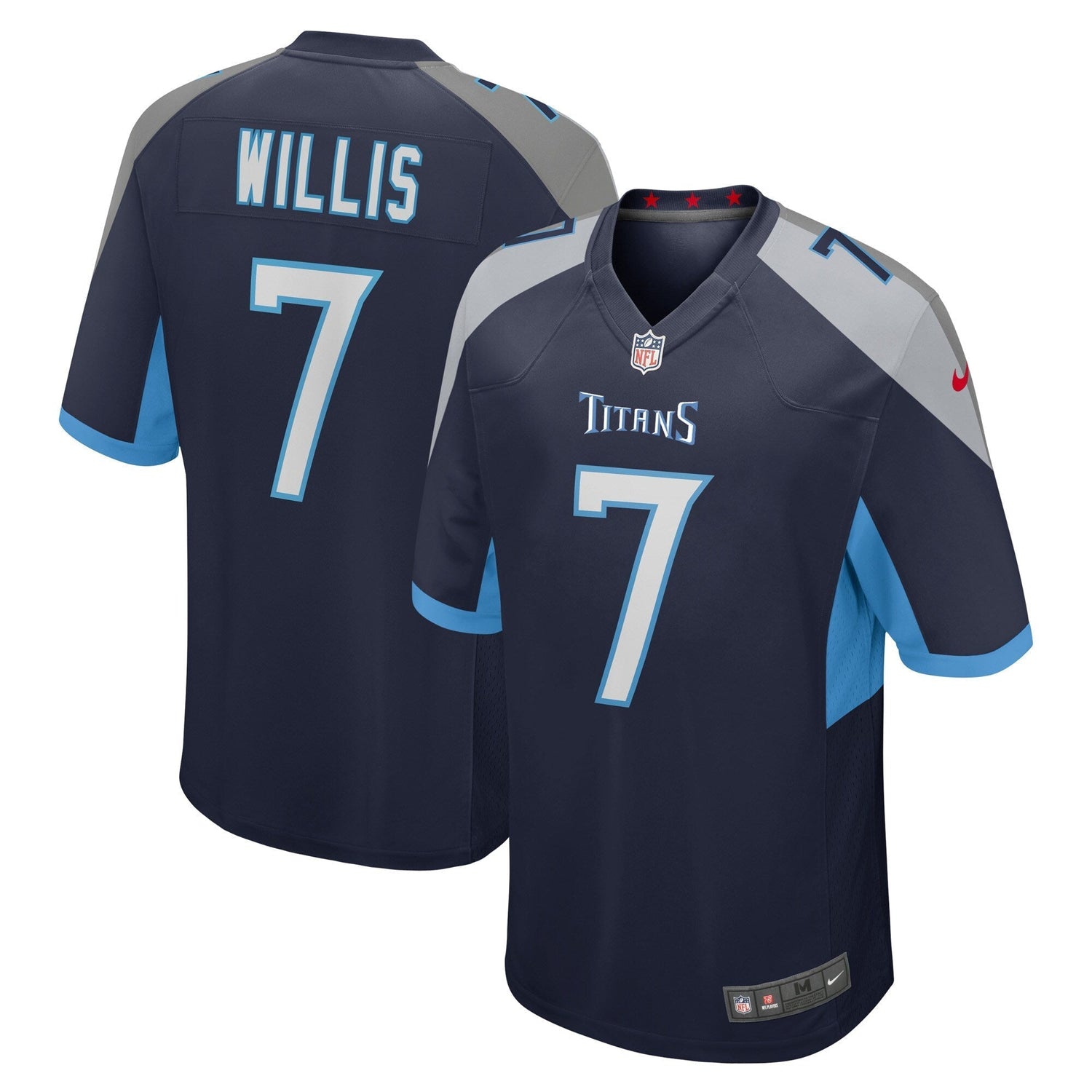 Malik Willis Tennessee Titans Nike Game Jersey - Navy