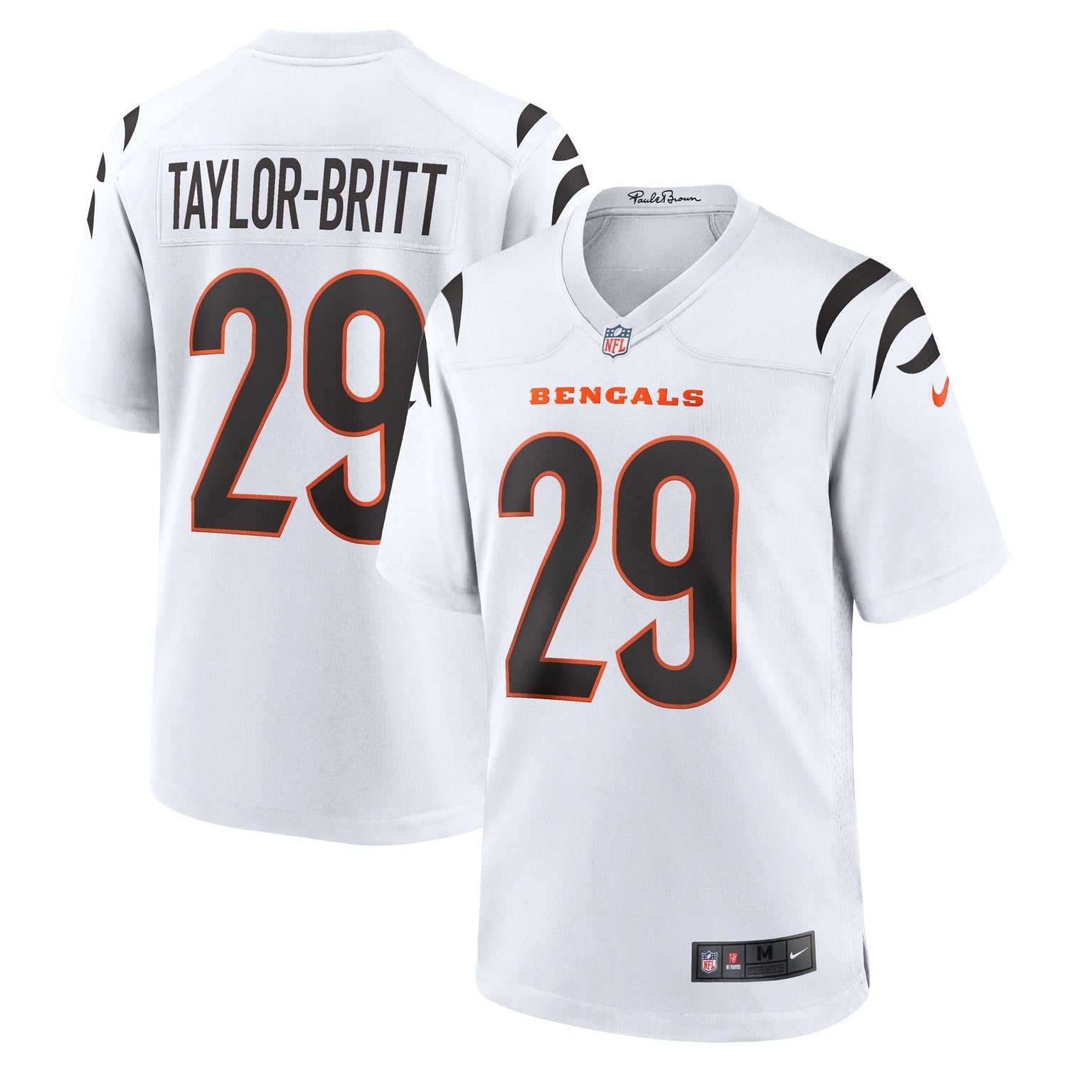 Cam Taylor-Britt Cincinnati Bengals Nike Game Jersey - White