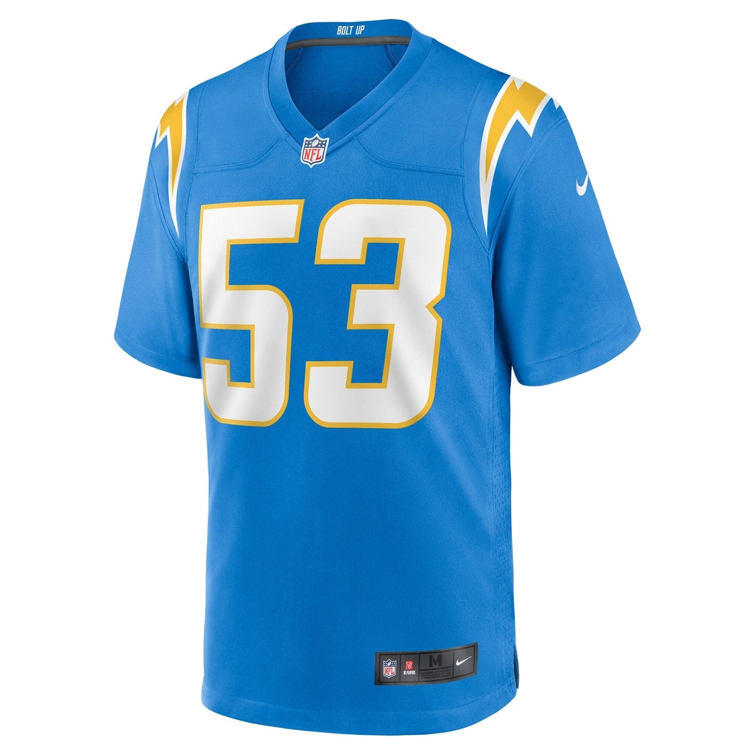 Chris Collins Los Angeles Chargers Nike Team Game Jersey - Powder Blue