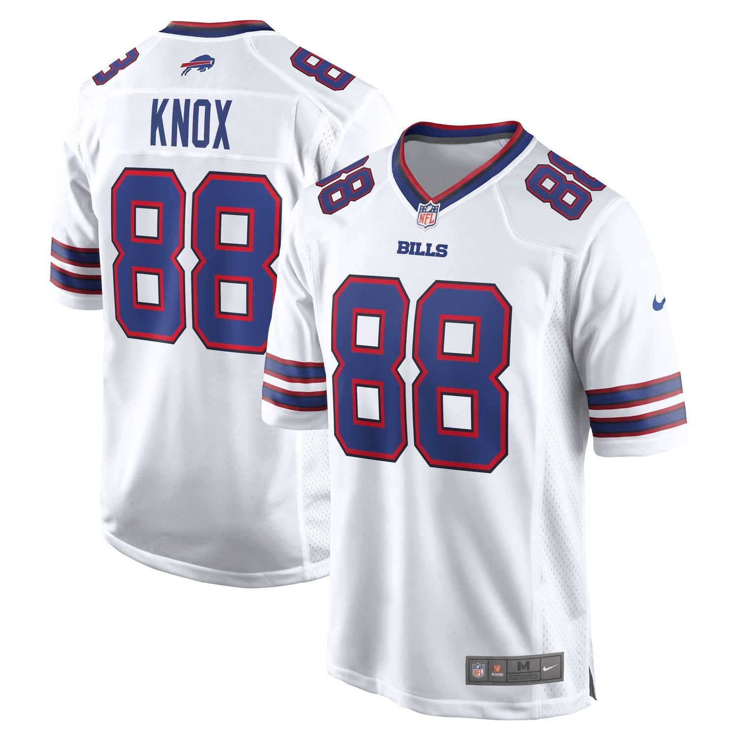 Dawson Knox Buffalo Bills Nike Away Game Jersey - White