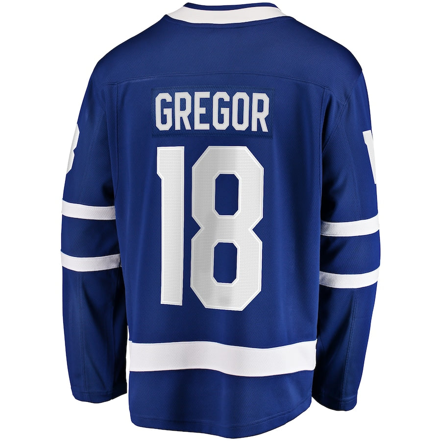 Noah Gregor Toronto Maple Leafs Home Premier Breakaway Jersey - Blue