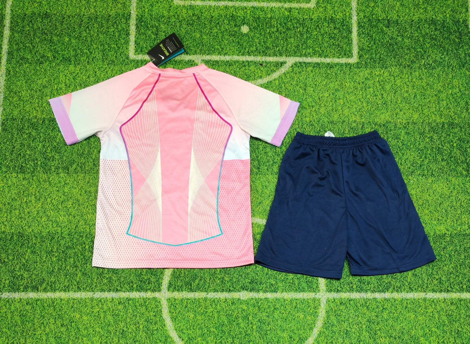 2025-26 Barcelona training kit pink jersey for Kids
