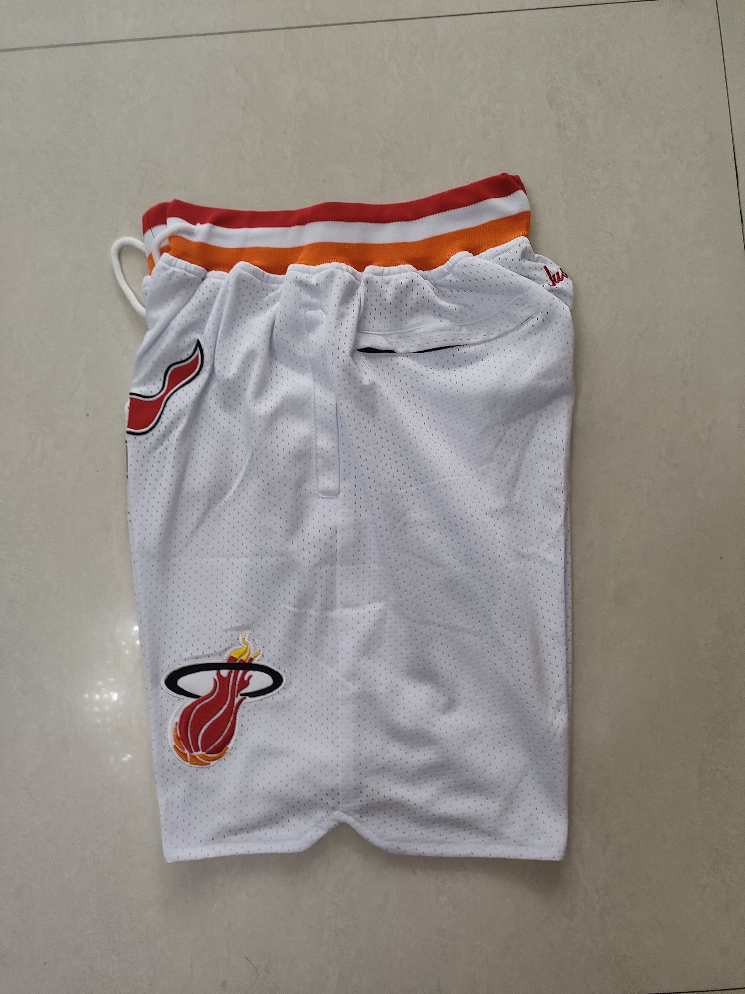 JUST DON Miami Heat Pocket Shorts