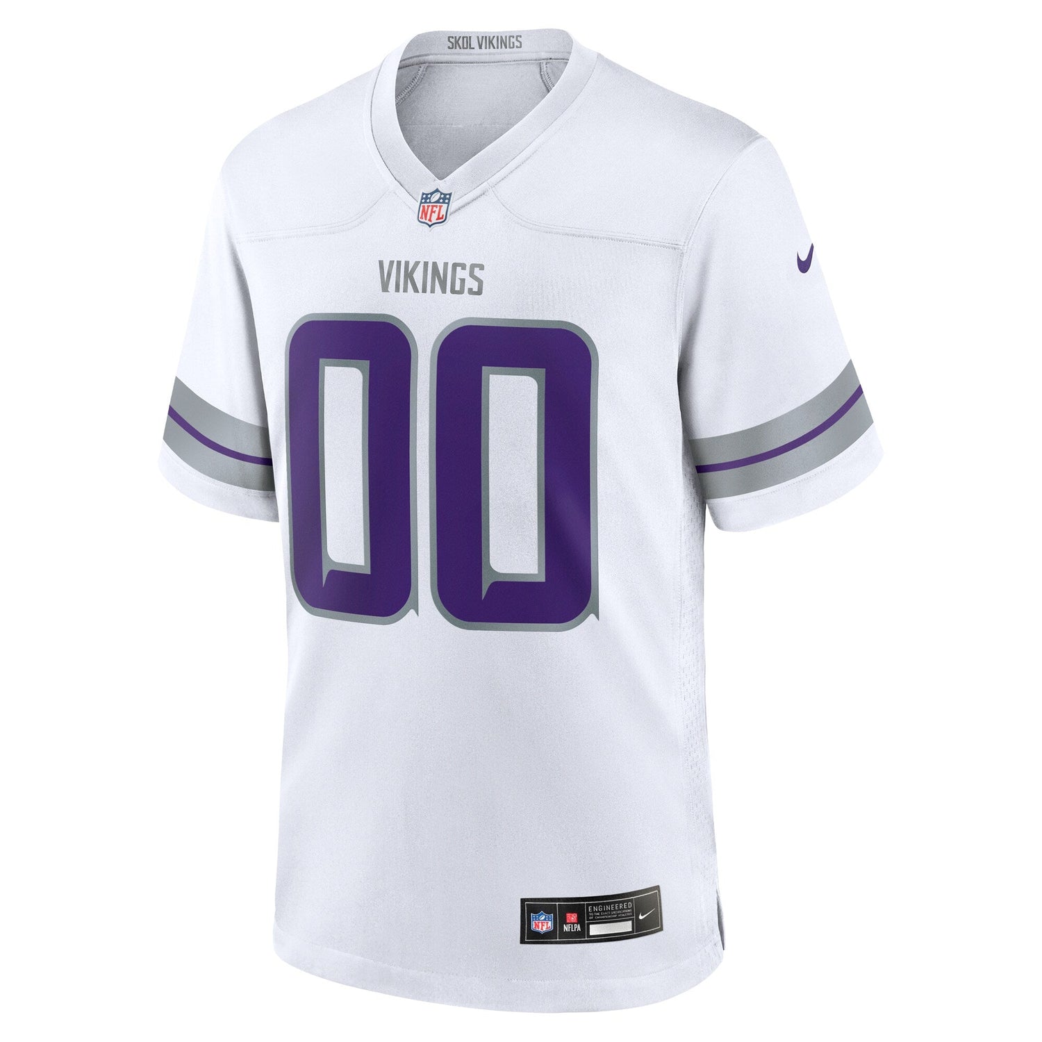 Minnesota Vikings Nike Alternate Custom Game Jersey - White