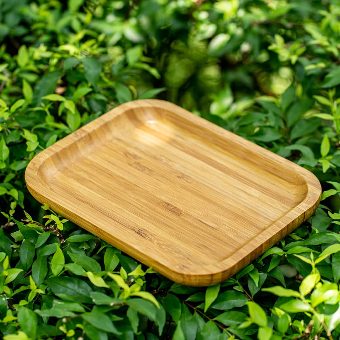 Rectangle Bamboo Plate