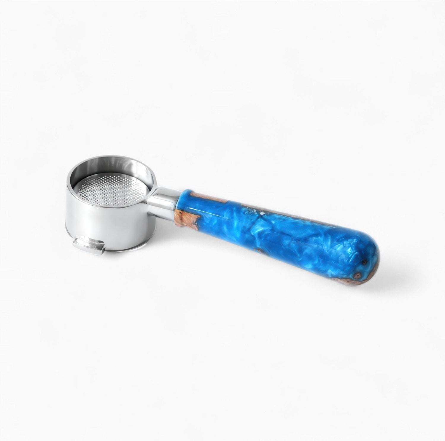 Walnut & Resin Handle Bottomless Portafilter