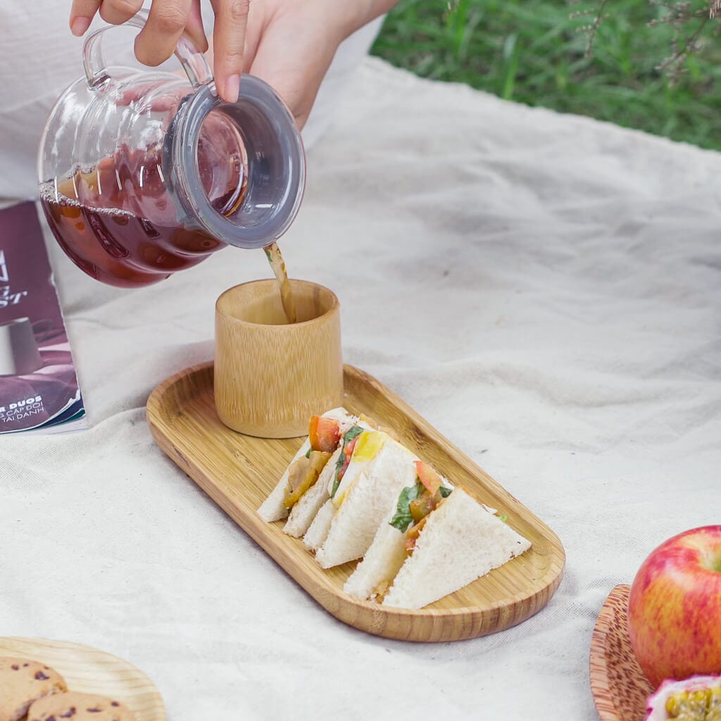 Ellipse Bamboo Plate