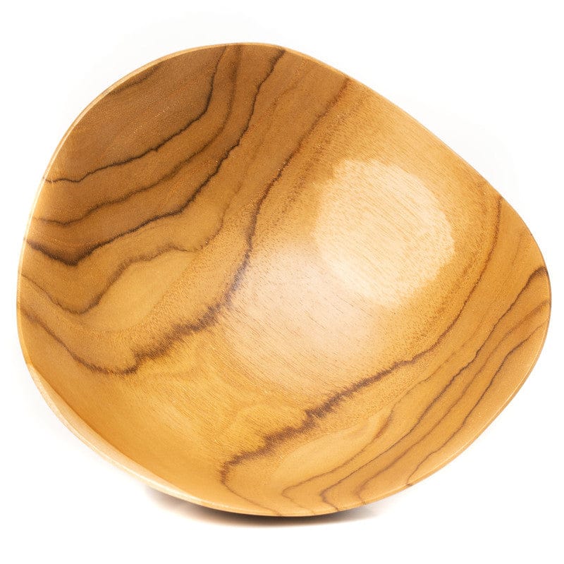 Flower Nimonowan Teak Wood Appetizer Bowl