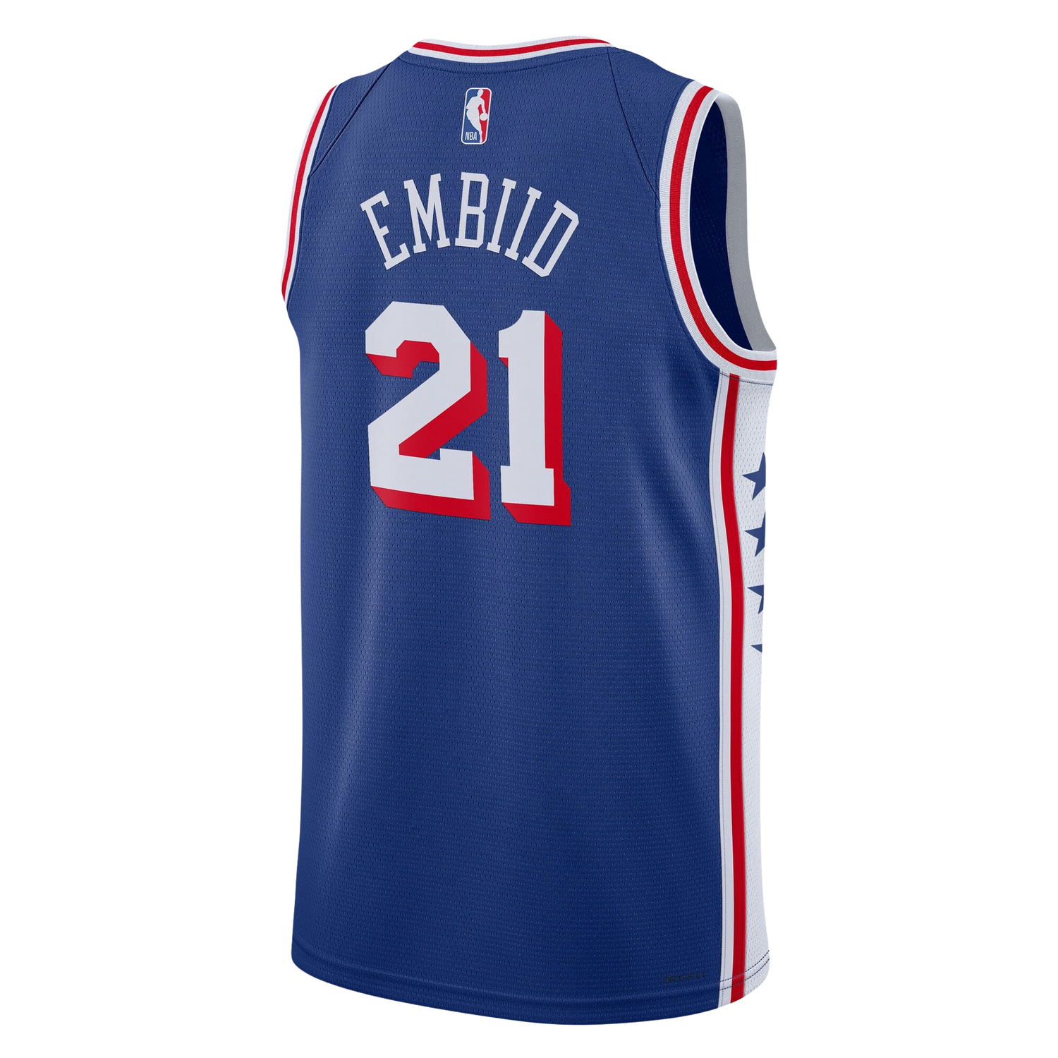 Philadelphia 76ers Blue Icon Jersey Joel Embiid #21