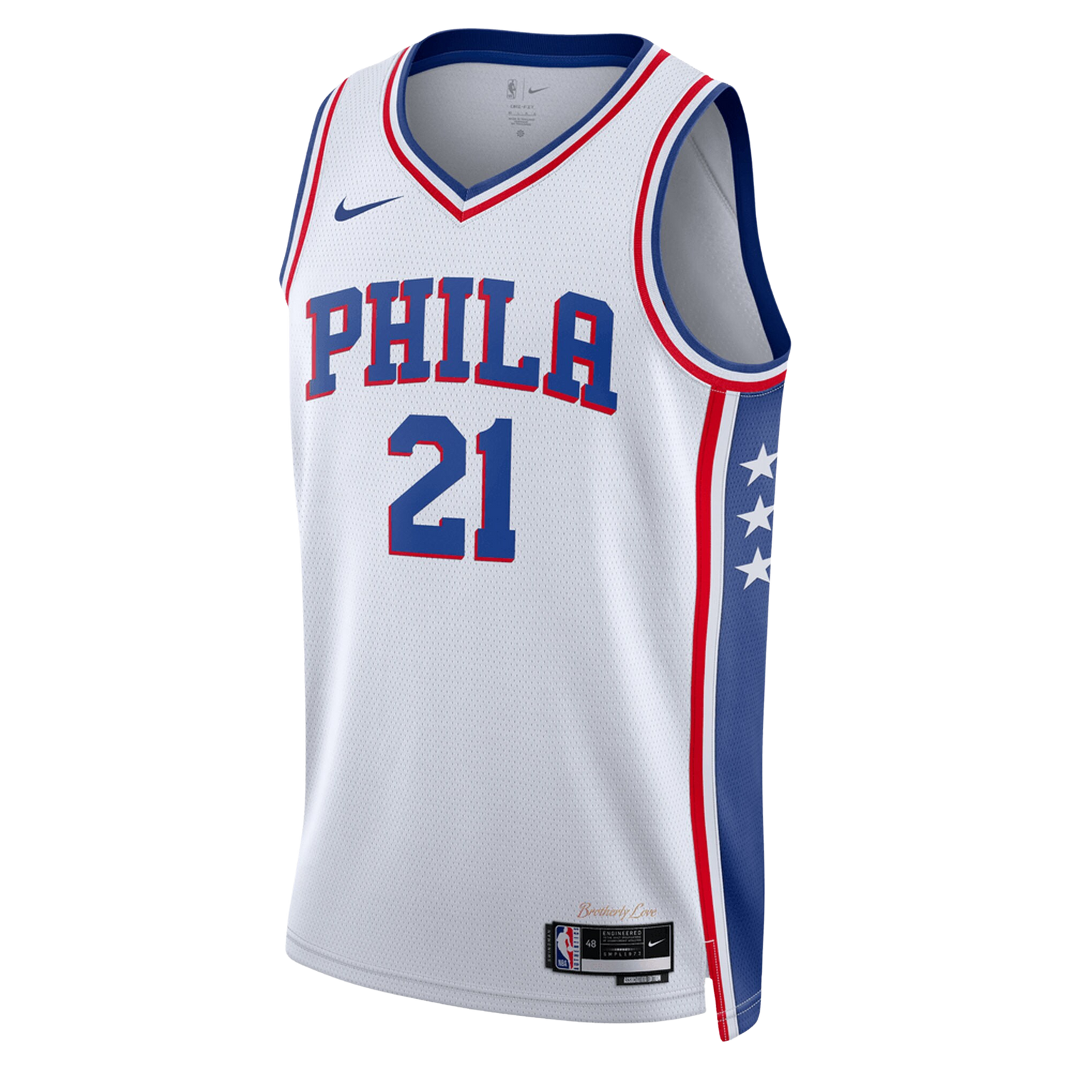 Philadelphia 76ers White Association Jersey Joel Embiid #21
