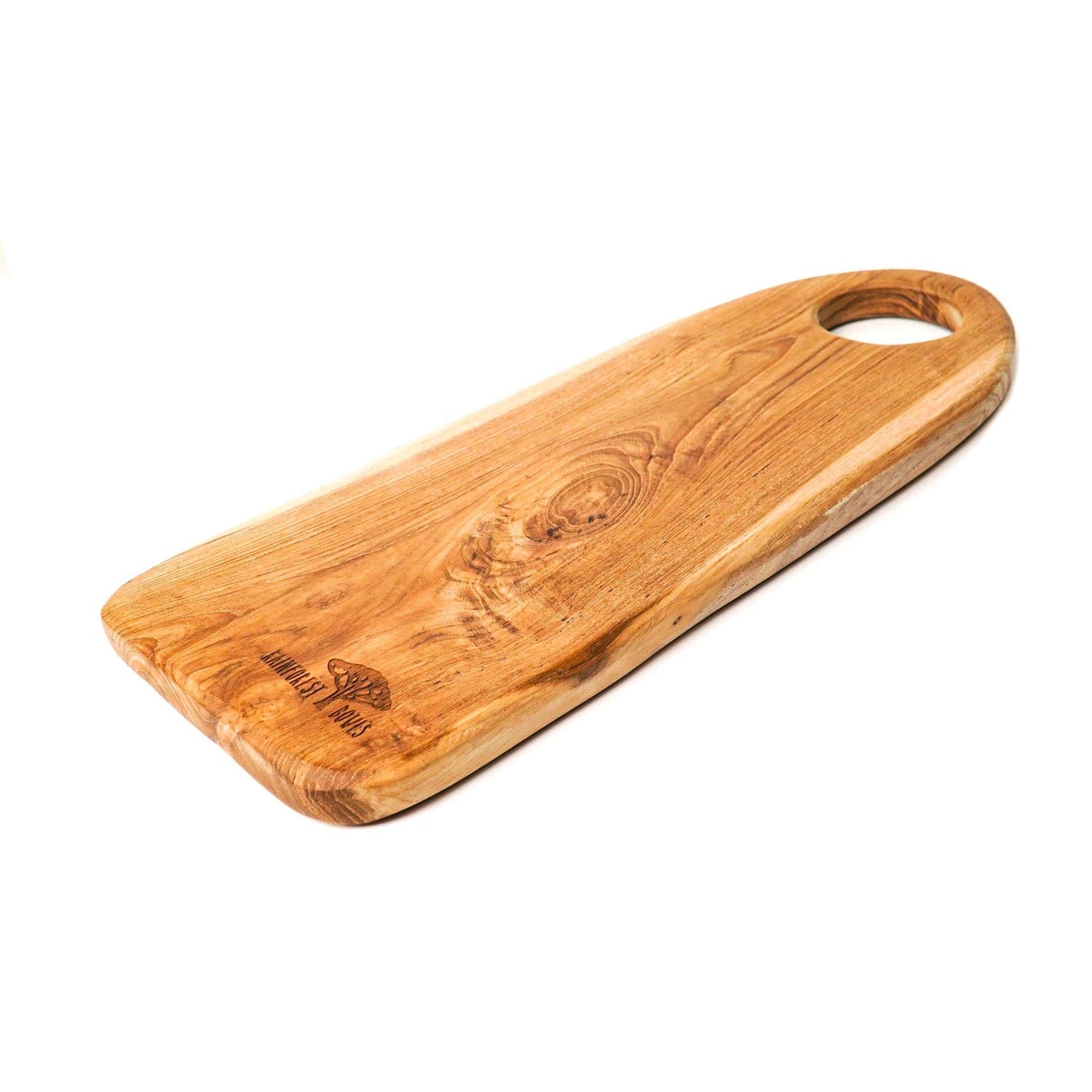 Rounded Edge Rectangular Teak Wood Chopping Board (16