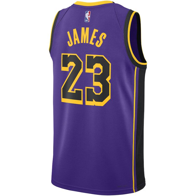 Los Angeles Lakers 24/25 Lebron Purple Jersey