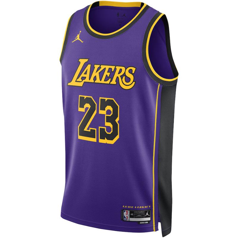 Los Angeles Lakers 24/25 Lebron Purple Jersey