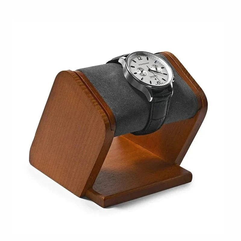 Wooden Watch Holder Stand – T-Bar Jewelry Display & Organizer