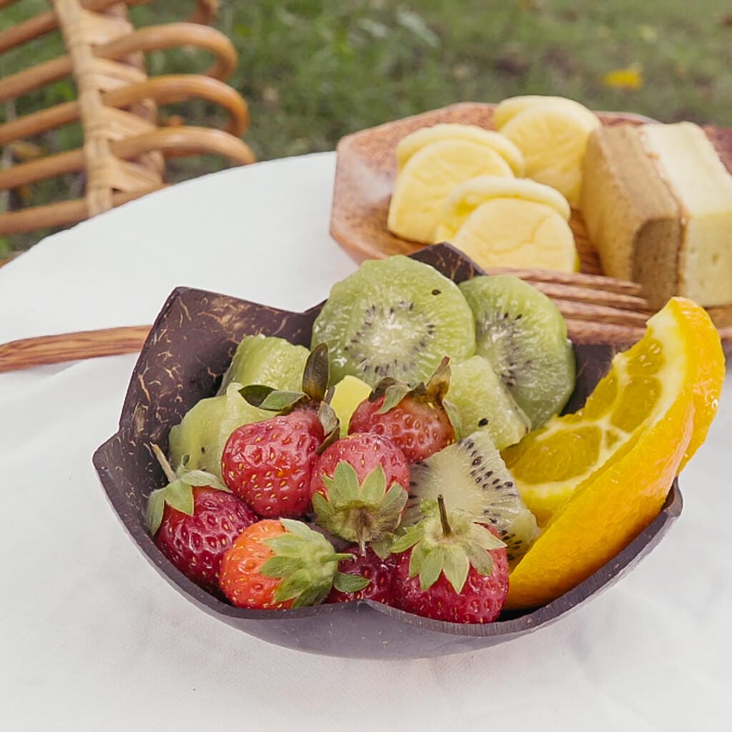 Star Coconut Bowls Kitchen Serve Set of 2