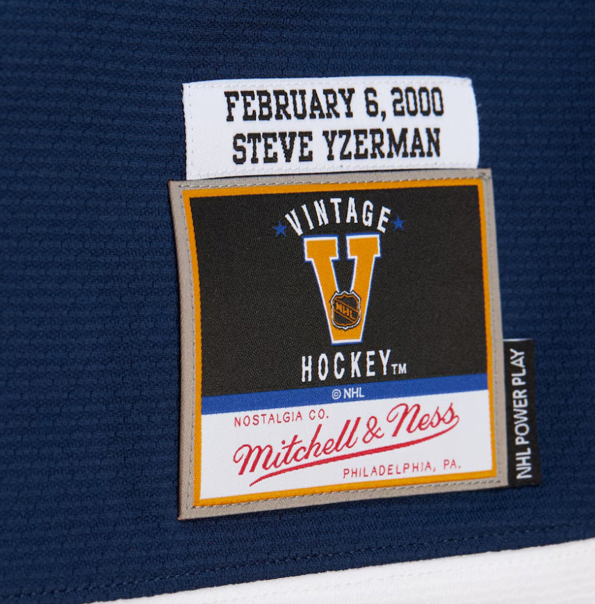 Men's Steve Yzerman Navy 2000 NHL All-Star Game Power Play Jersey