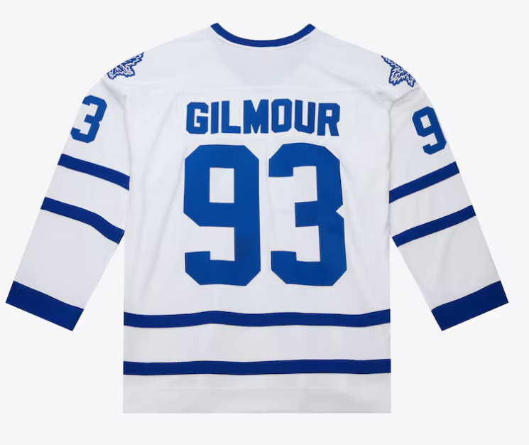 Men's Doug Gilmour White Toronto Maple Leafs 1992/93 Power Play Jersey By Mitchell & Ness