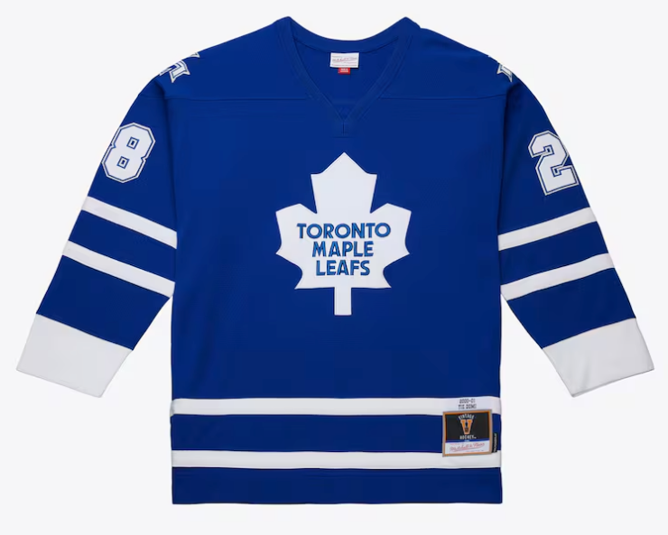Men's Tie Domi Blue Toronto Maple Leafs 2000/01 Power Play Jersey By Mitchell & Ness