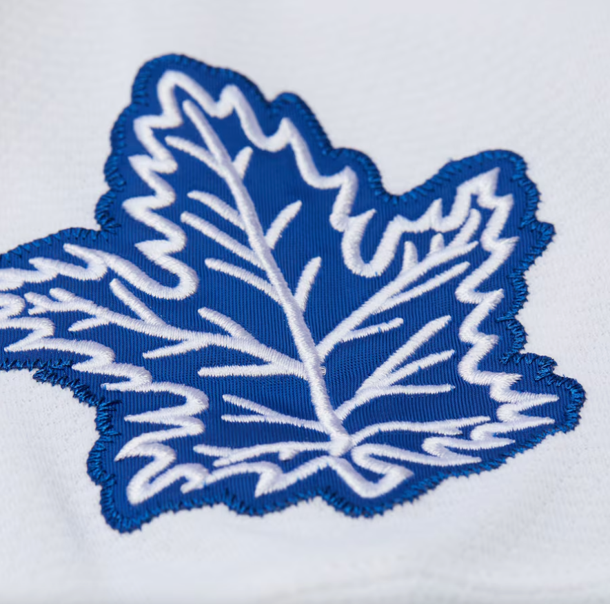 Men's Wendel Clark White Toronto Maple Leafs 1992/93 Power Play Jersey By Mitchell & Ness