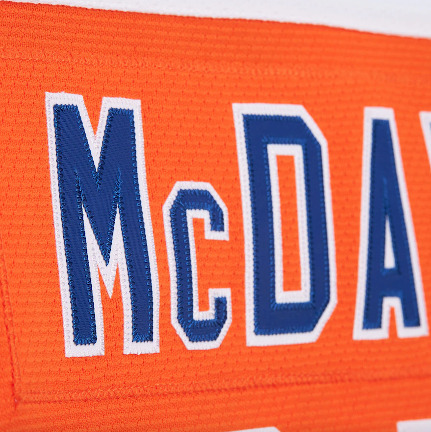 Men's Connor McDavid Edmonton Oilers Mitchell & Ness Power Play Jersey - Orange