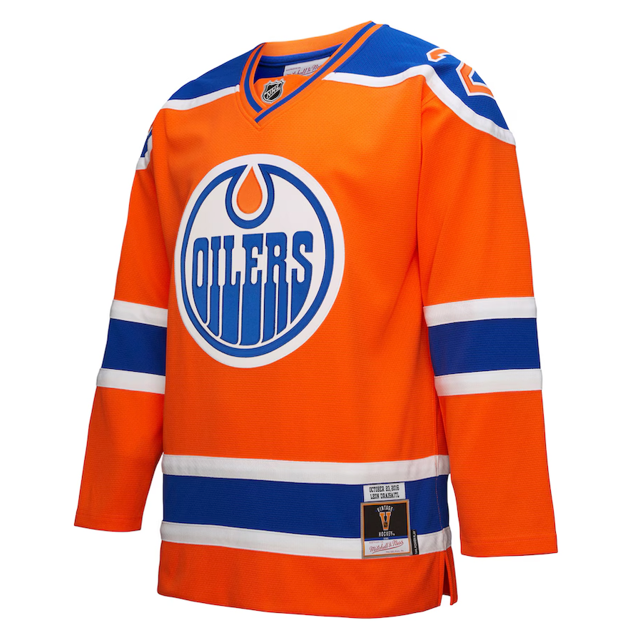 Men's Leon Draisaitl Edmonton Oilers Mitchell & Ness Power Play Jersey - Orange