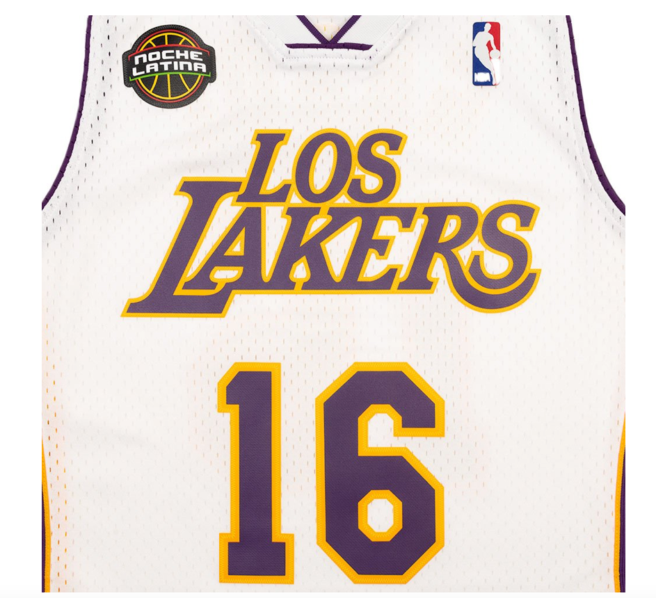 Pau Gasol Los Angeles Los Lakers Mitchell & Ness 2008-09 Hardwood Classics Swingman Jersey - White