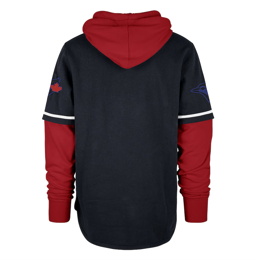 Men's Toronto Blue Jays '47 Navy City Connect Trifecta Shortstop Pullover Hoodie