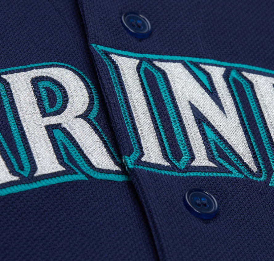 Men's Ichiro Suzuki Navy Seattle Mariners 2006 Authentic Batting Practice Jersey By Mitchell & Ness