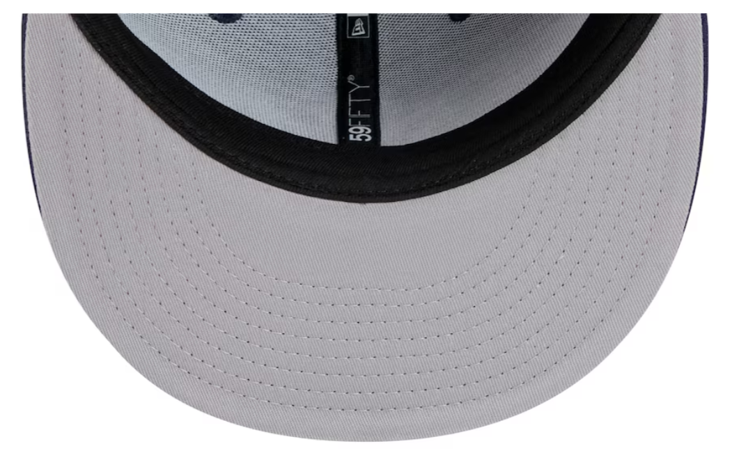 Men's Toronto Maple Leafs NHL Hockey New Era Core 59FIFTY Fitted Hat - Navy