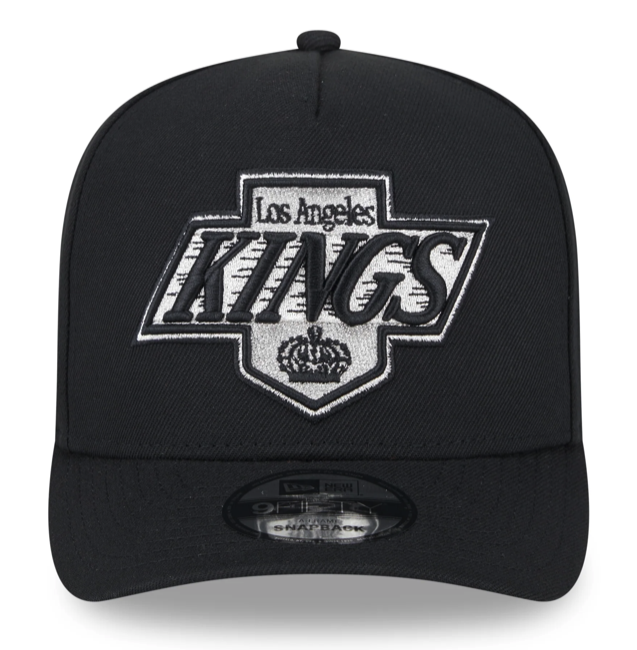 Men’s Los Angeles Kings New Era 9FIFTY A-Frame Snapback Adjustable Hat – Black