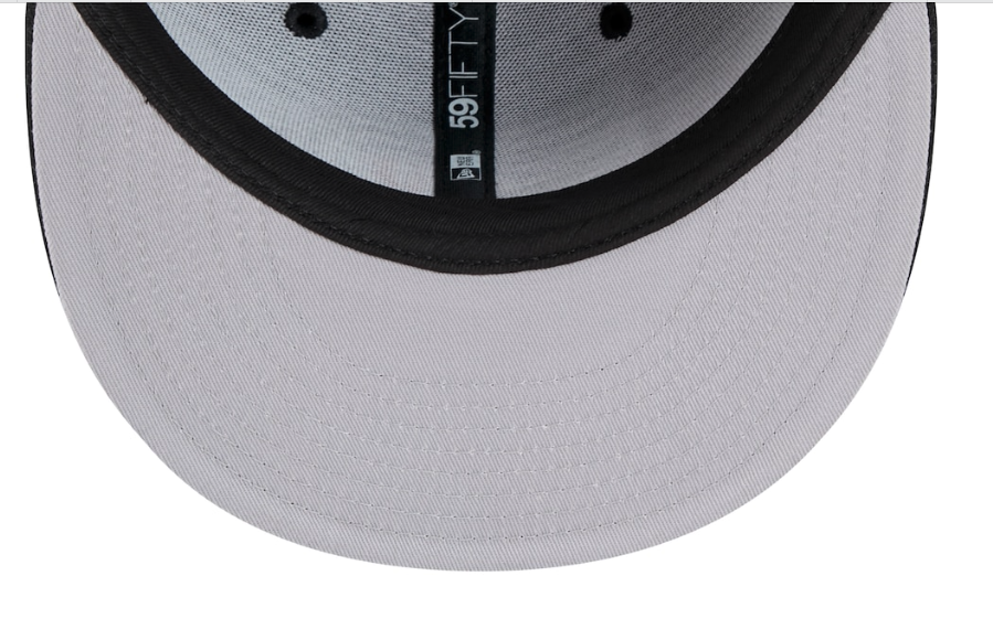 Men's Philadelphia Flyers NHL Hockey New Era Core 59FIFTY Fitted Hat - Black