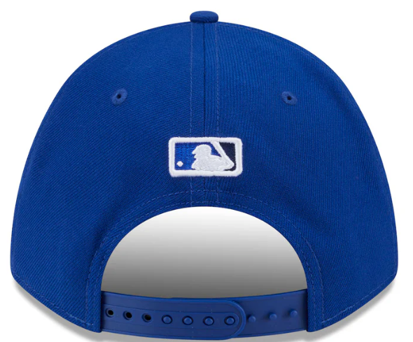 Men's Toronto Blue Jays New Era Royal 2025 MLB Postseason Side Patch 9FORTY Adjustable Hat