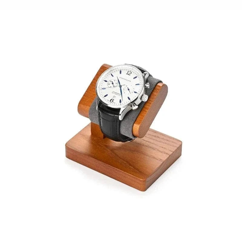 Wooden Watch Holder Stand – T-Bar Jewelry Display & Organizer