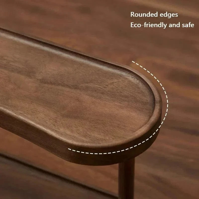 2-Tier Wooden Storage Organizer – Makeup, Mug, and Countertop Display Rack