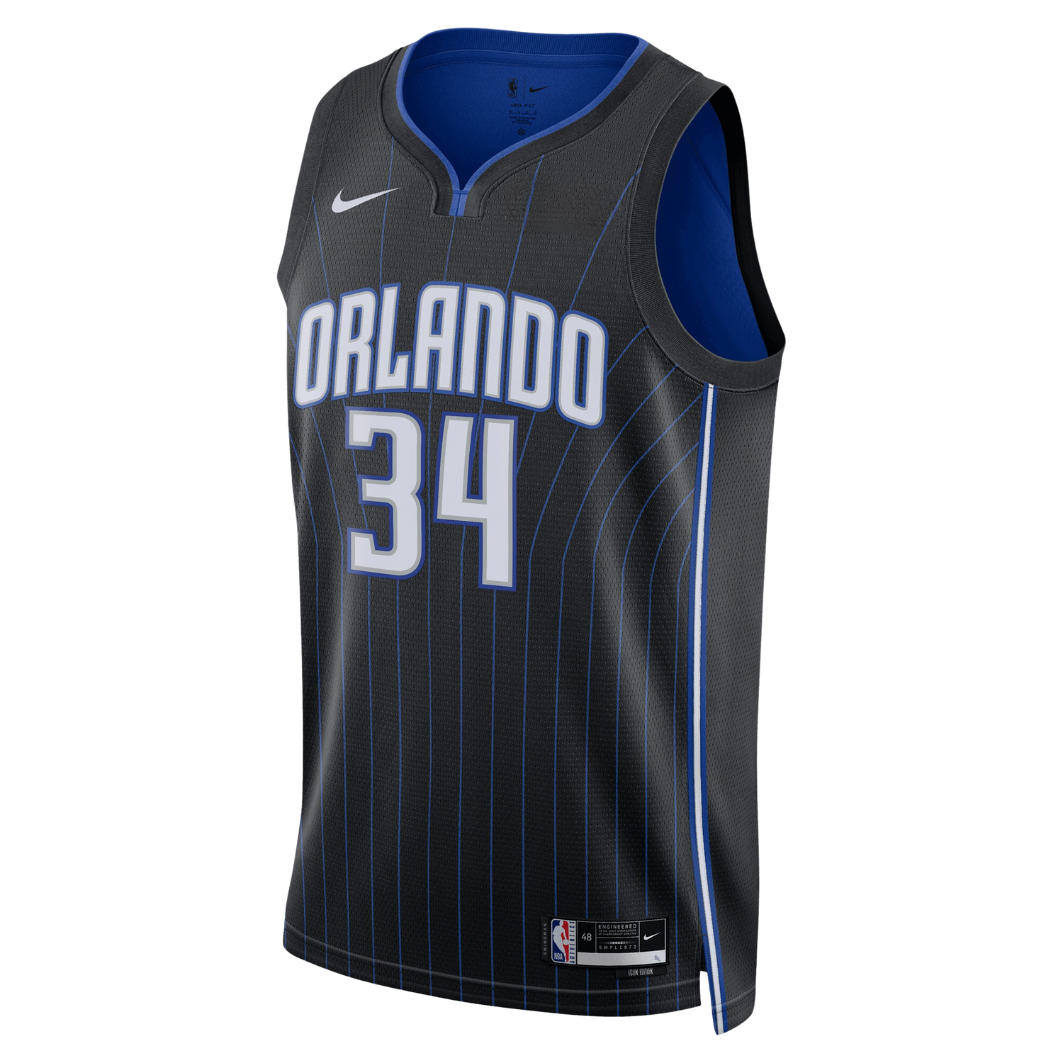 Orlando Magic Black Icon Jersey Wendell Carter Jr. #34