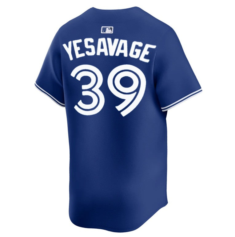 Men's Toronto Blue Jays Nike Royal Blue Alternate Limited Baseball Jersey - Trey Yesavage