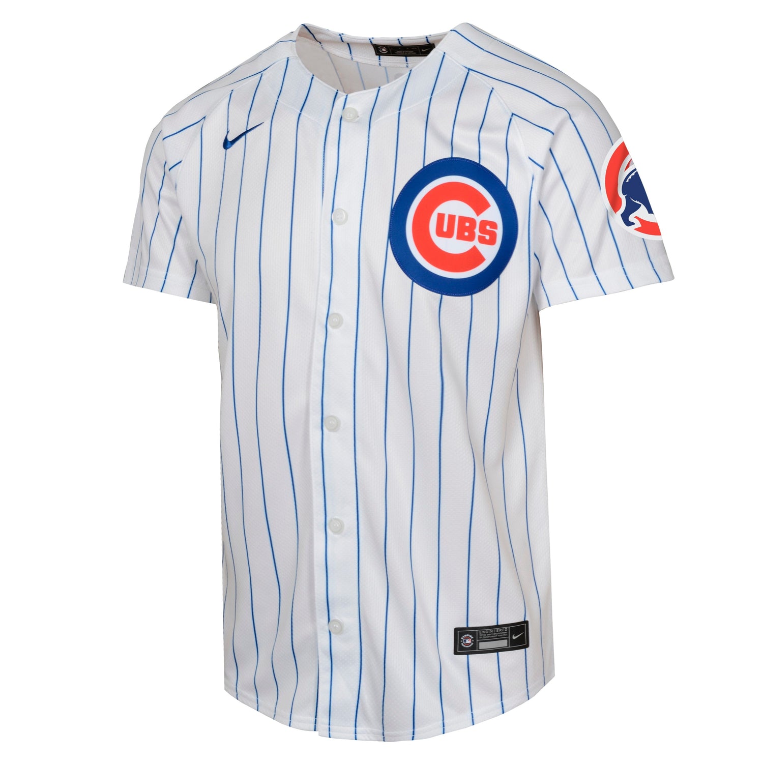 Youth Chicago Cubs Home White Nike Limited Blank Jersey