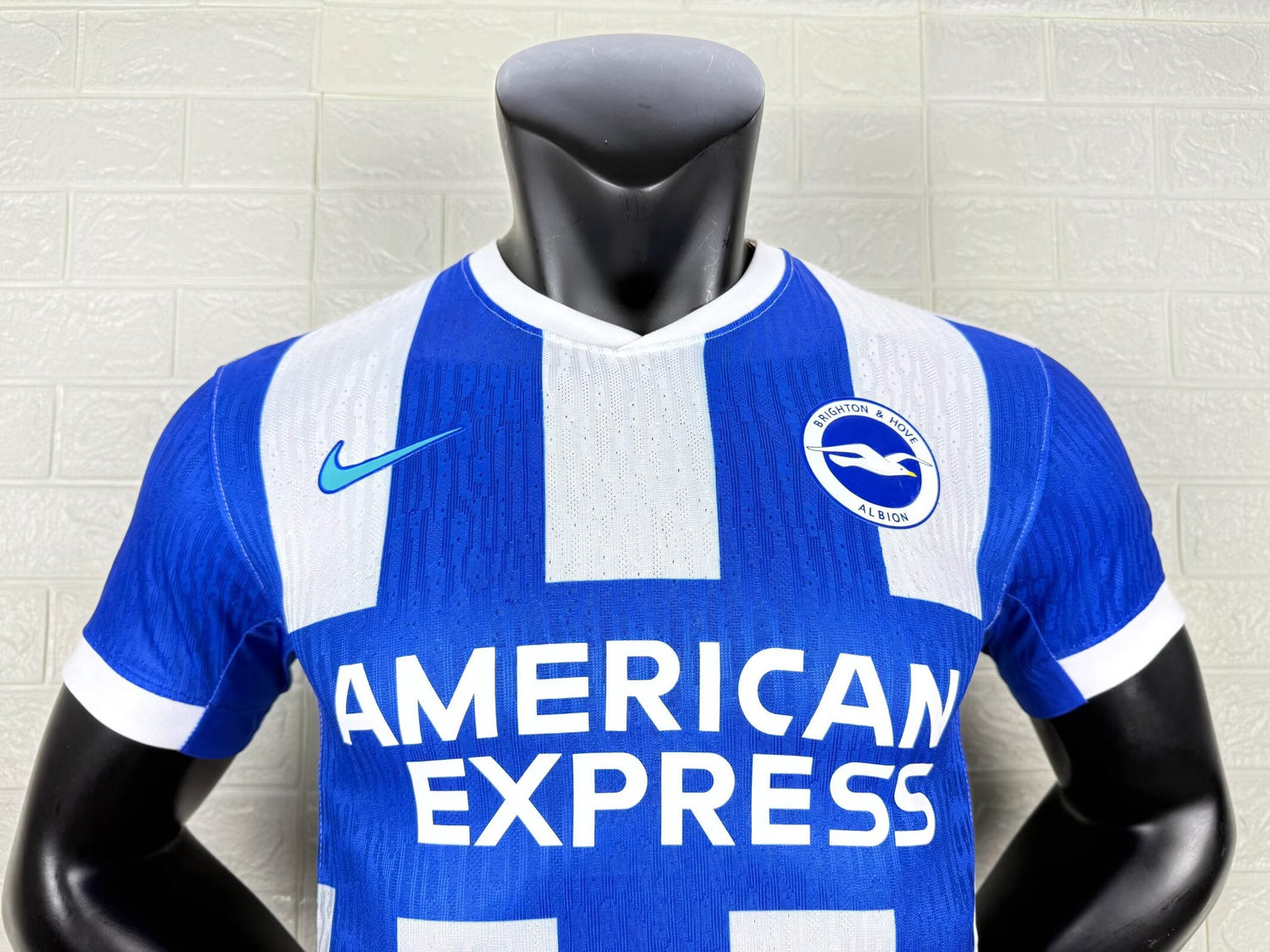 2025-26 Brighton & Hove Albion Home Player Version Jersey
