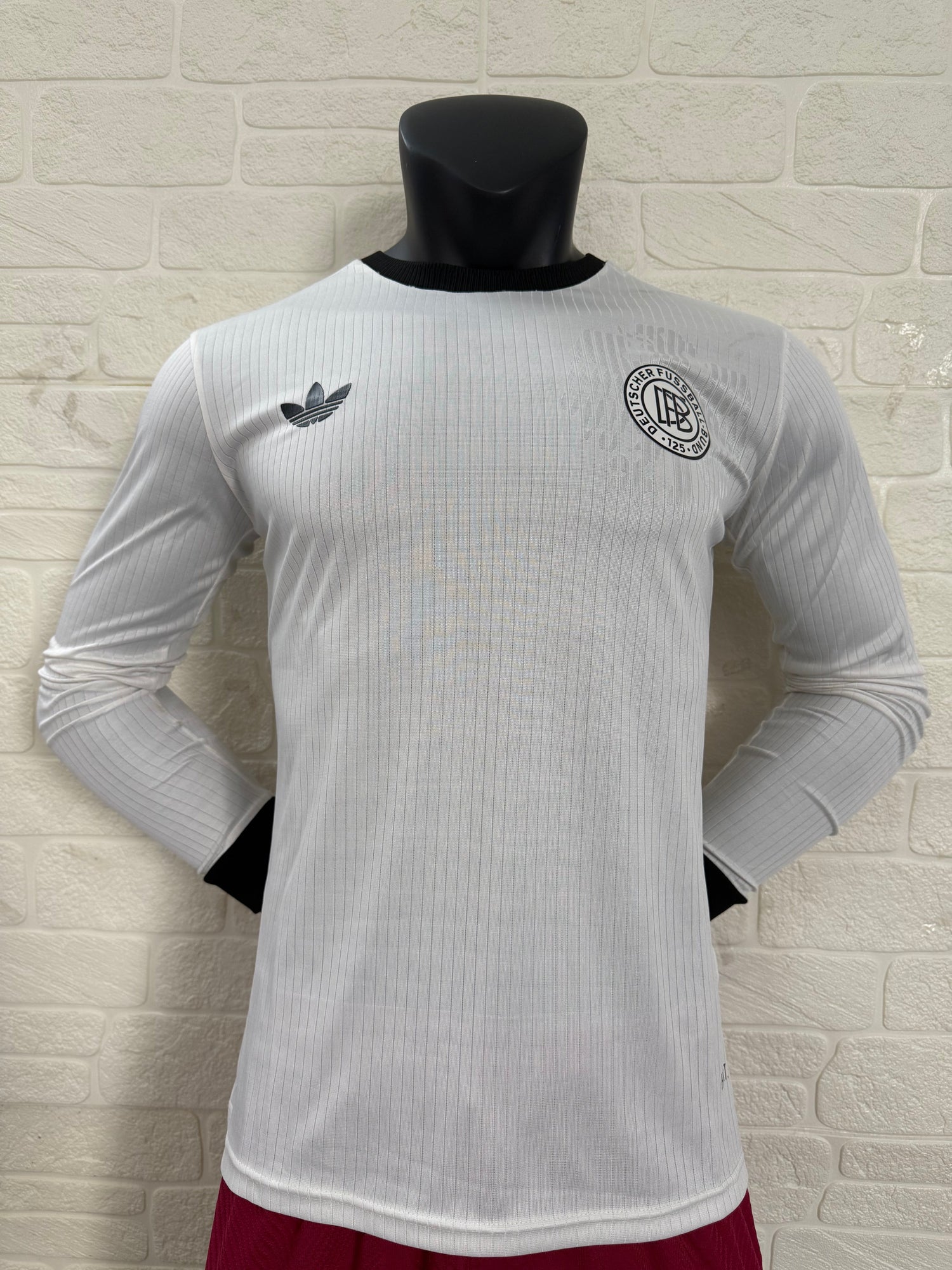 2025-26 Germany 125th Anniversary Long Sleeve Player Version Jersey